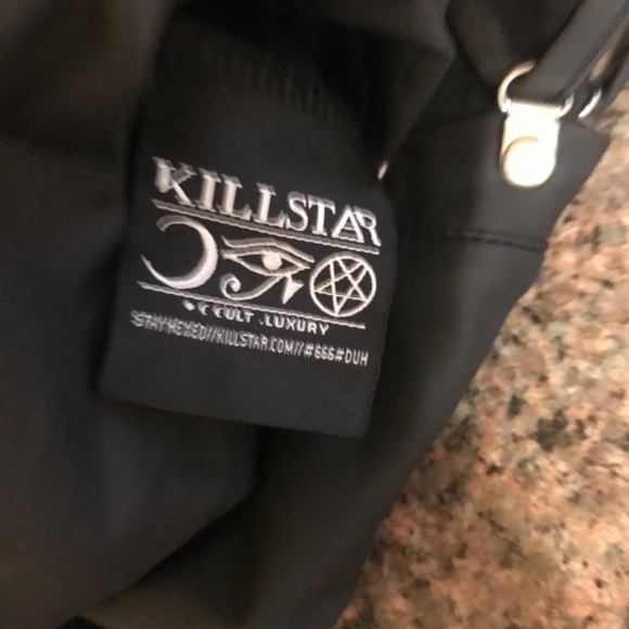 Killstar Faux Leather Leggings goth punk witchy - Picture 3 of 4